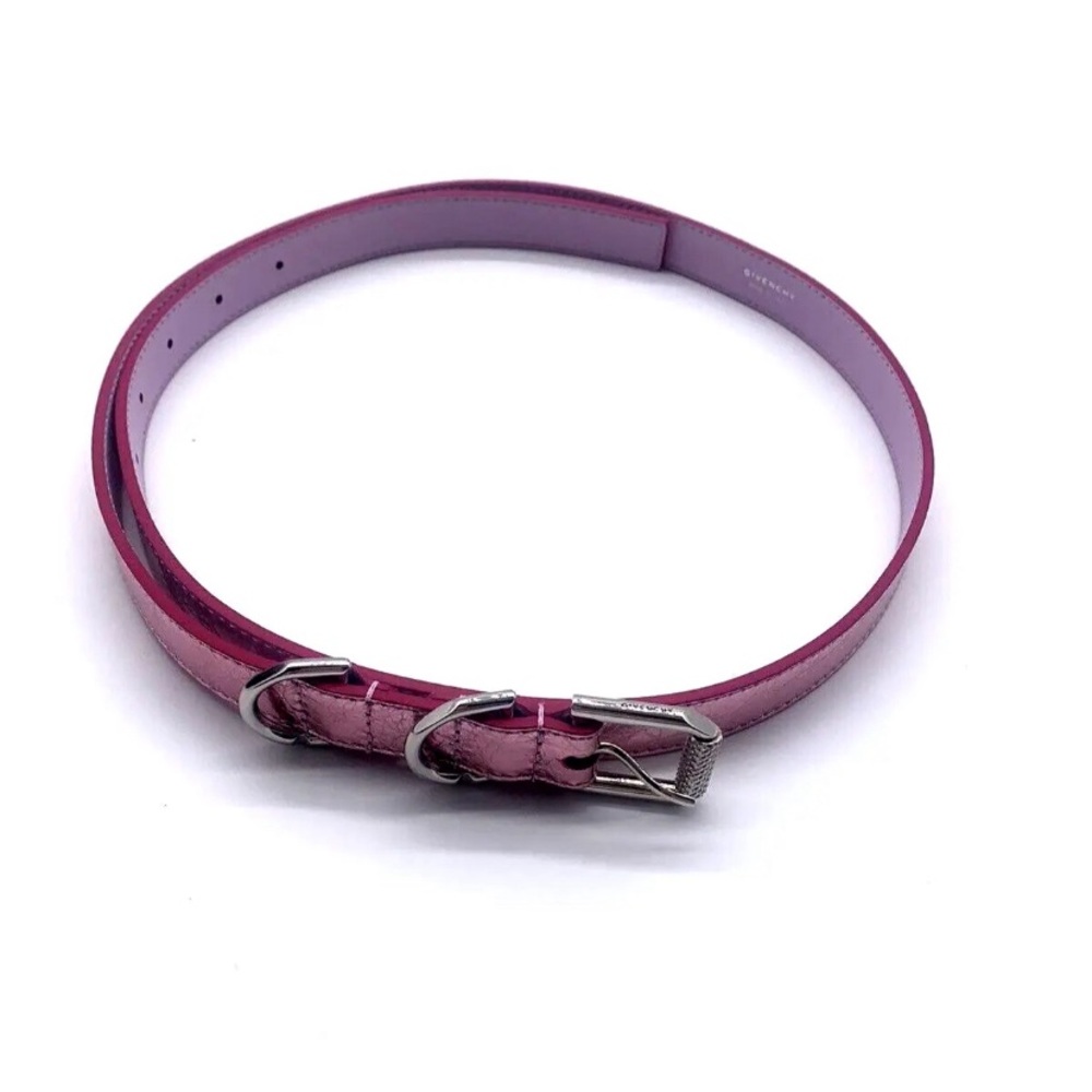GIVENCHY Voyou leather belt